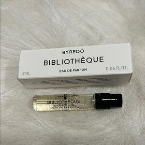 Byredo 1-Mini Bibliothèque EDP 2 ml 0.06 fl. oz. / Authentic / Made in France